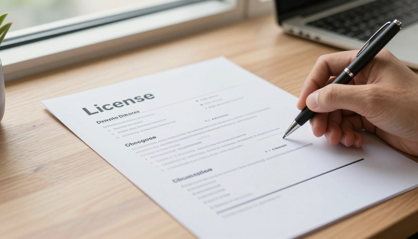 Gdzie wpisać prawo jazdy w CV