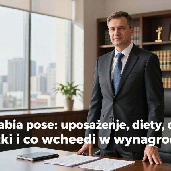 Ile zarabia poseł: uposażenie, diety, dodatki i co wchodzi w wynagrodzenie