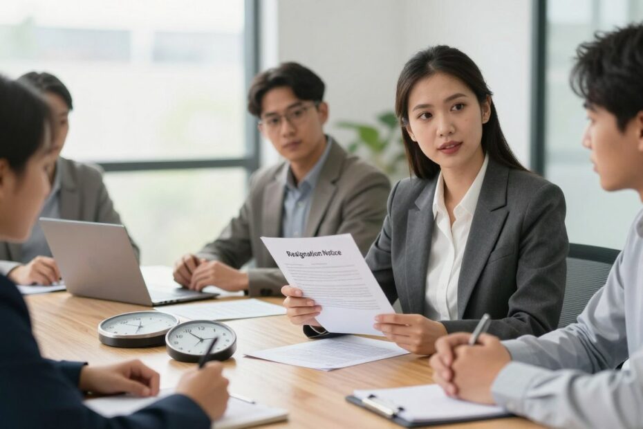 Wypowiedzenie umowy o pracę kiedy złożyć