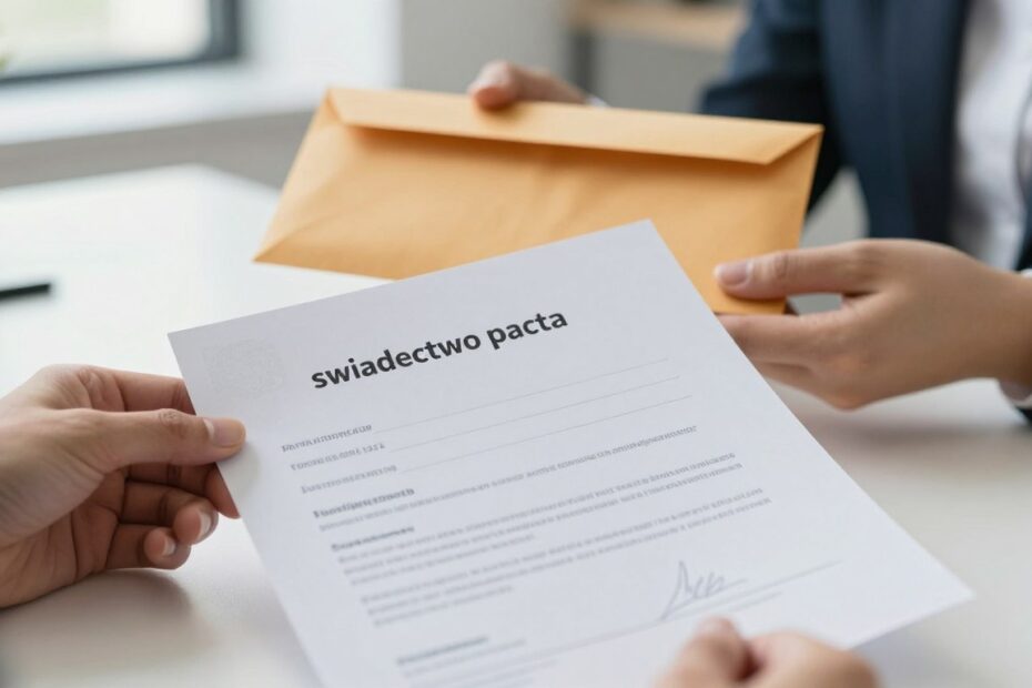 Czy świadectwo pracy można wysłać pocztą
