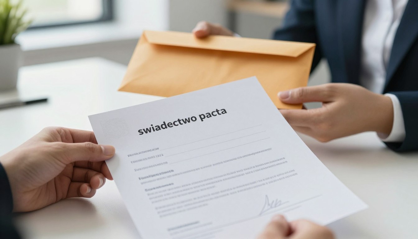 Czy świadectwo pracy można wysłać pocztą