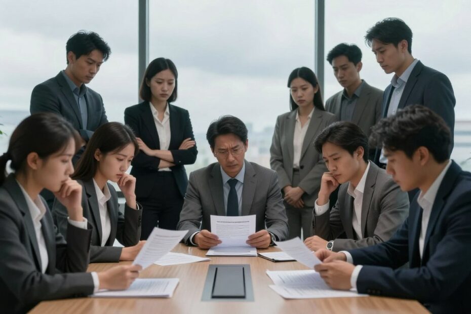 Firma ogłasza upadłość co z pracownikami