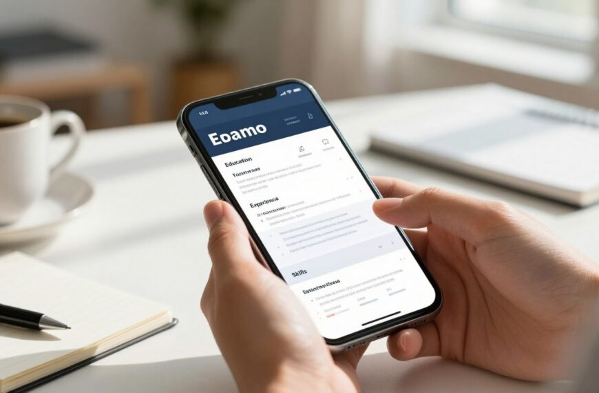 Jak napisać CV na telefonie