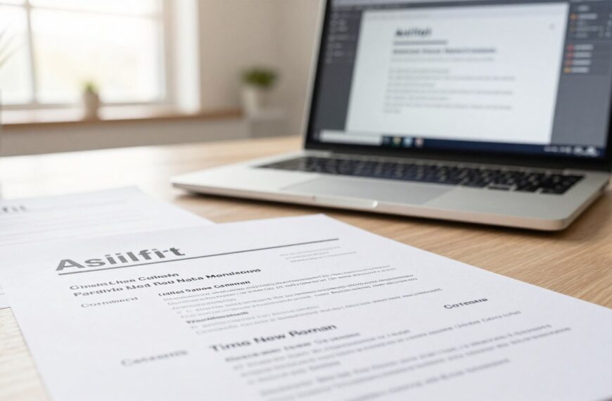 Jaka czcionka do CV będzie czytelna i dobrze odbierana przez rekruterów