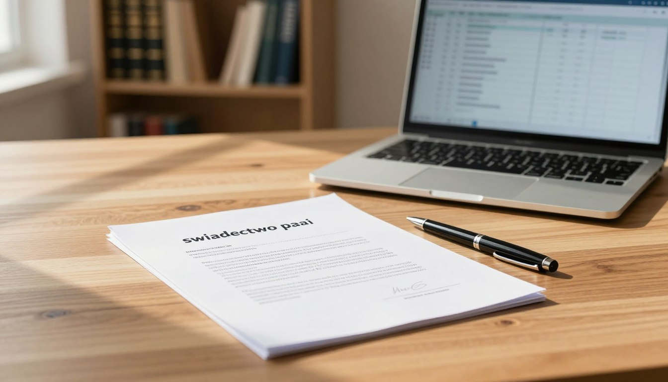 Kiedy dostarczyć świadectwo pracy do ZUS